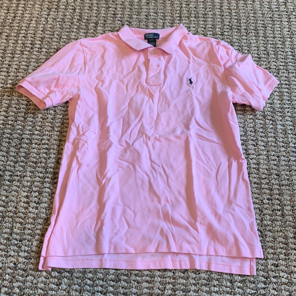 Pink Boys Ralph Lauren Polo
